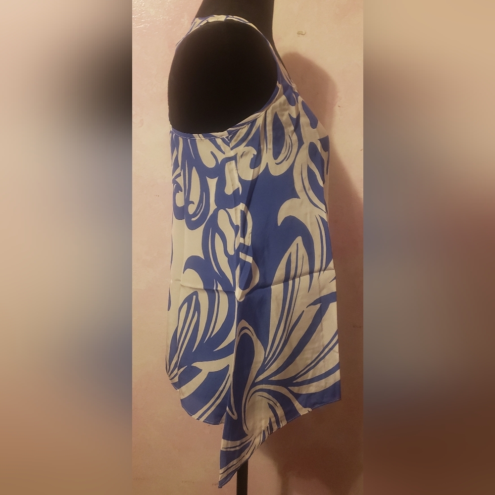 Lilly Pulitzer Blue and Cream Camisole - Picture 3 of 4